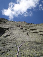 3° tiro.... roccia rugosa