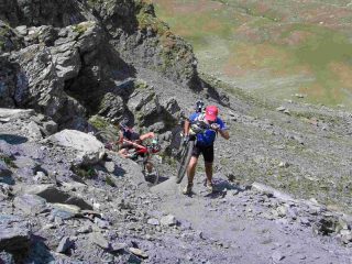 verso il colle di Vallanta