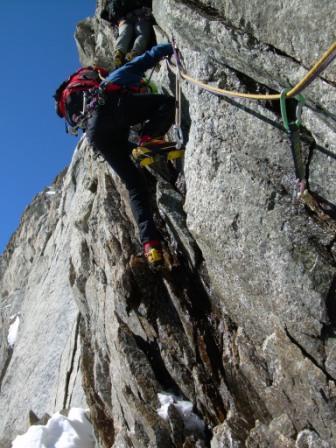 il nostro maestro in azione sulla fess rey