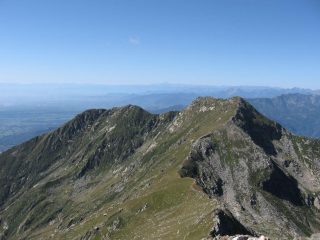 Vista verso la Quinzeina