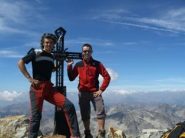 Andre85 ed io sulla cima sud