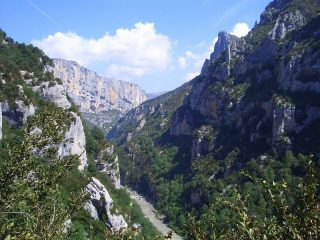 veduta del Gran canyon du Verdon