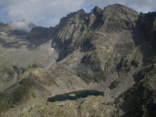 lago laiet dalla punta di motta