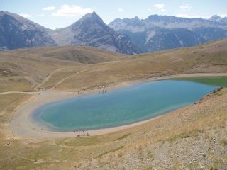 il lago visto dall'alto