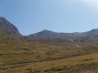 la Cima Frappier dal Vallone del Gran Miol