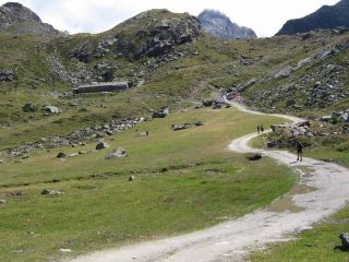 In vista del rifugio