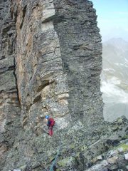 Il pilastro del diedro giallo