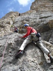 Dario arriva al termine del quarto tiro
