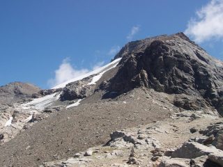 il versante di salita