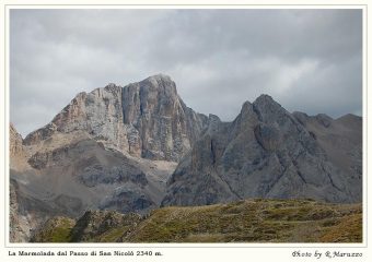 la parete sud della marmolada