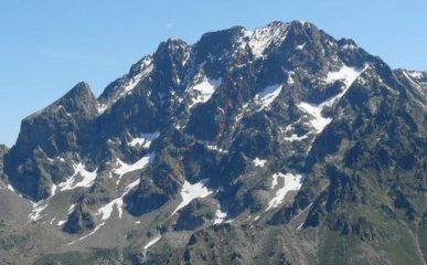 il versante occidentale dell'argentera