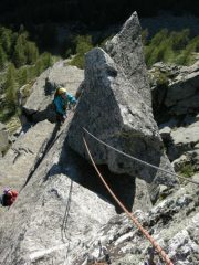 chiara sull'ultimo tiro, il più tecnico, il più bello