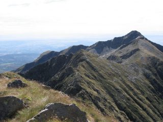 Dalla vetta di Punta Rama verso sud
