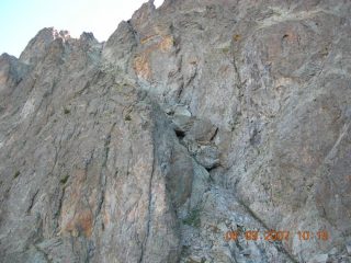 2° masso aggettante