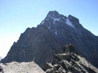 Il Monviso e il Visolotto dalla vetta