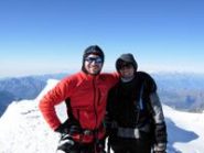 Daniele ed io in vetta