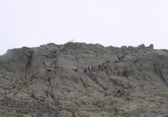 ultimi metri prima della cima