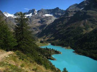 Il lago di Place Moulin