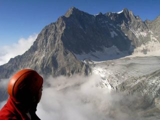 Roberto fiuta l'aria da Chamois Volant
