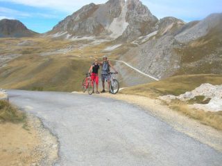 al Colle di Valcavera con Graziella e la Meja