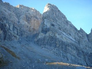 La bellissima punta Tino Prato, nel gruppo del Marguareis