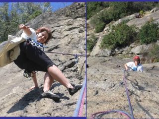 Sosta del secondo tiro e uscita dal terzo tiro...