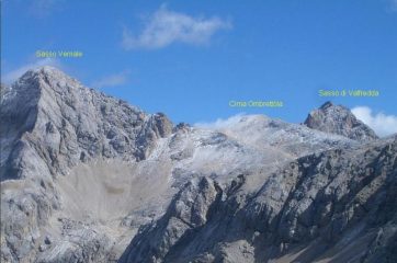 Sasso Vernale visto da Col Ombert