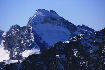 panorami osservati dalla cima : Punta Tsanteleina m. 3606 (vista ravvicinata) (7-10-2007)
