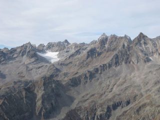 Vista sul Ghiacciaio di Ciardoney