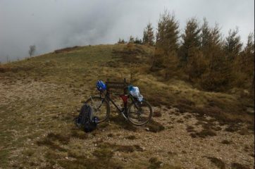 All'inizio della discesa