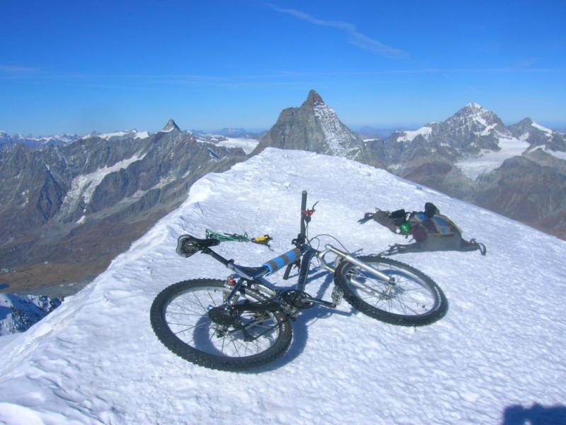 In cima col mio cavallo che riposa