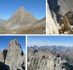 La meja, cresta, cresta, vetta