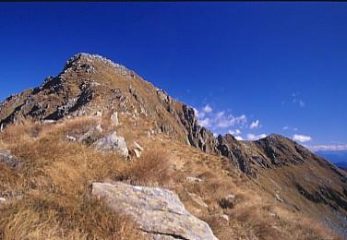 la cresta finale verso la cima