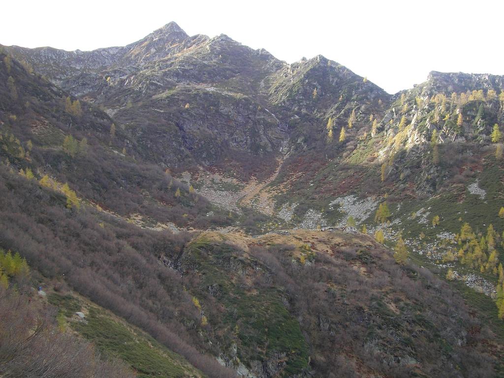 Arrivo all'Alpe Stella