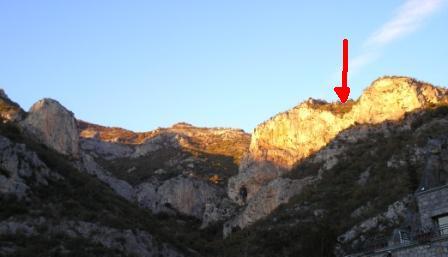 Il settore arena evidenziato