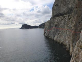 una parte del lungo traverso