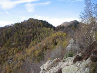 Punta 'dla Simma, vista dai pressi di quota 1432