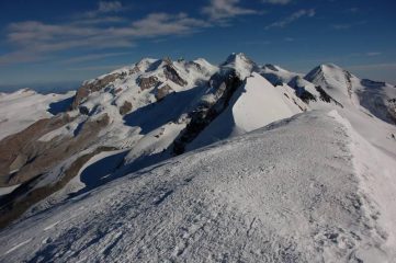 il Monterosa dalla vetta