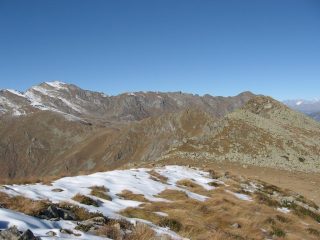 La cresta spartiacque Dora-Chiusella