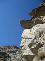 Ale in sosta al sesto tiro