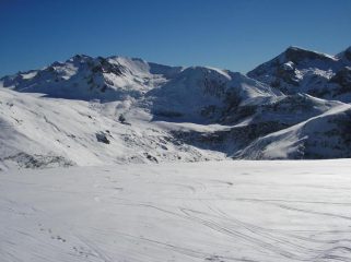 Vista su Cima della Brignola e Cima delle Saline