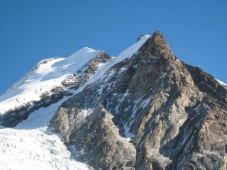 Il Castore visto dal rifugio