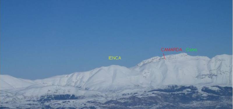 Pizzo di Camarda dalla V. del Vasto
