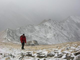 lungo il percorso di cresta