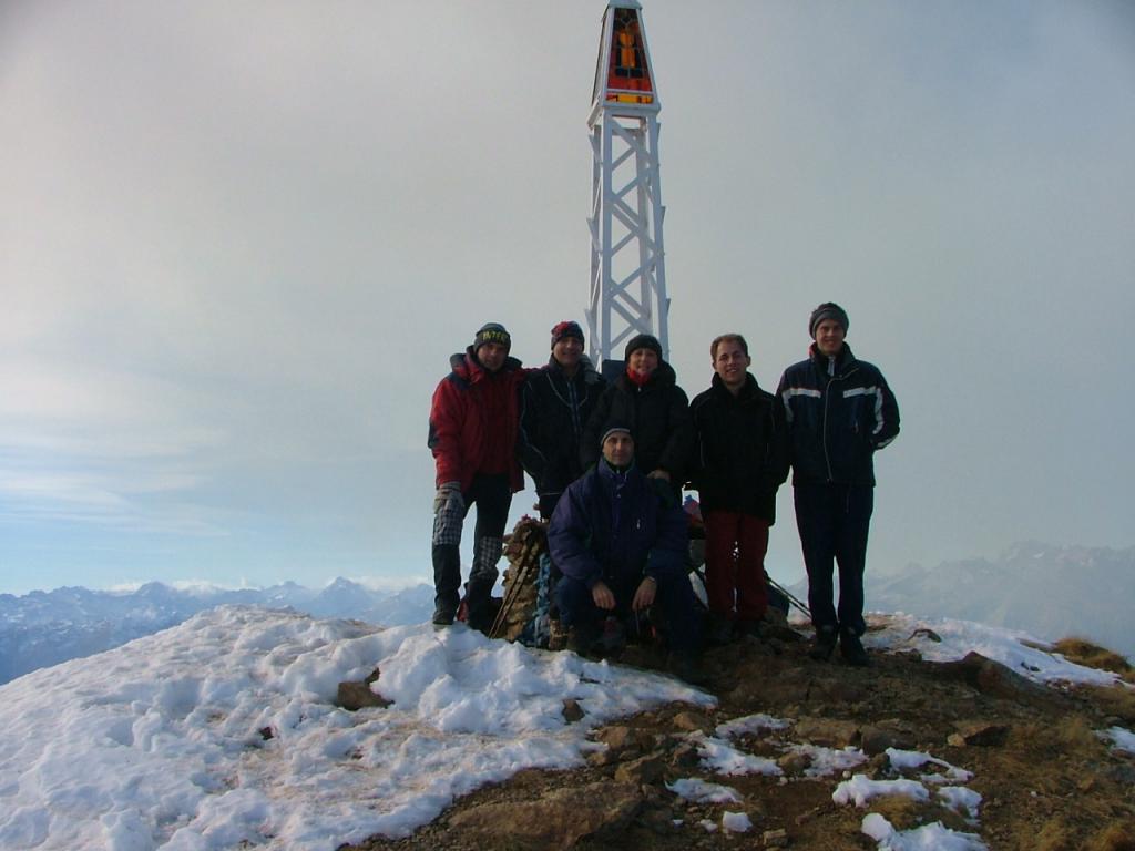 i lupi grigi alla punta verzel 2406m
