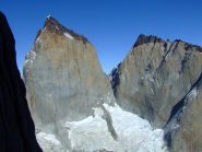 Cerro Fortaleza e Cerro Escudo dalla Parete Ovest Torre Norte del Paine
