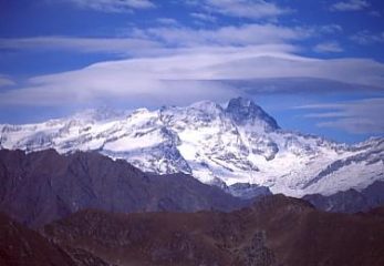 IL Monte Rosa dalla vetta