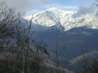 il monte soglio salendo all'alpe di nono 25/11/2007