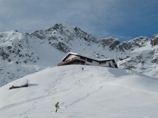 nei pendii sotto a Sant'anna