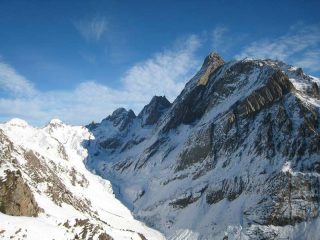 Il Monviso ed il vallone di Vallanta